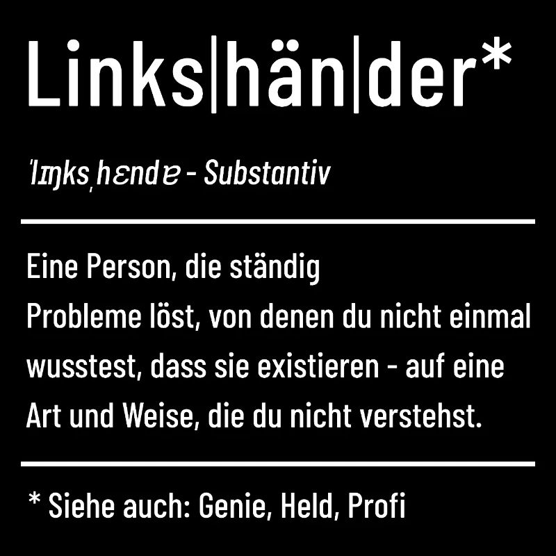 Left-handers - Definition - Lexicon