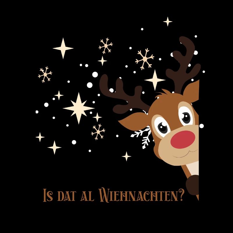 Reindeer in Winter Magic, Low German X-Mas