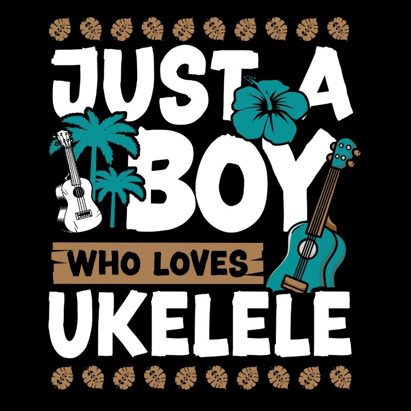 Hawaiian Ukulele Uke Boy Just A