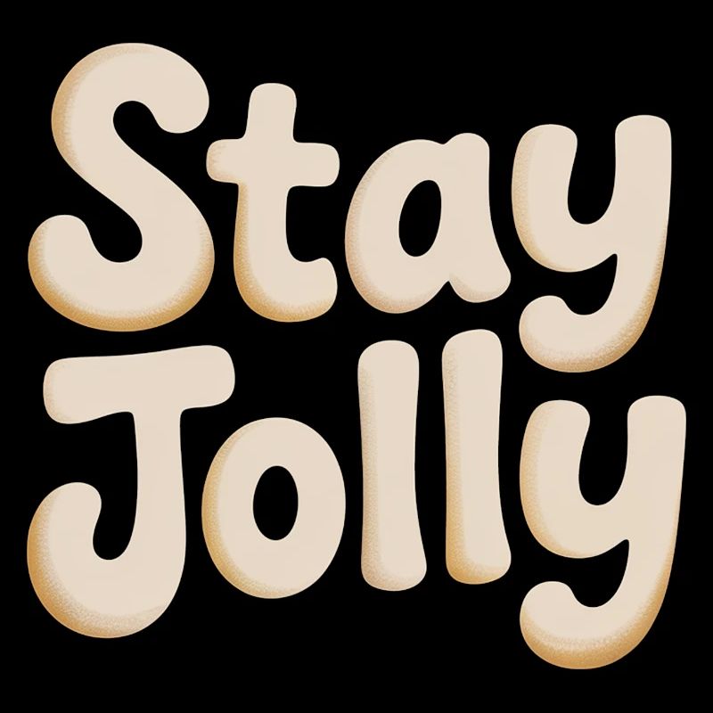 Stay Jolly Cozy Script