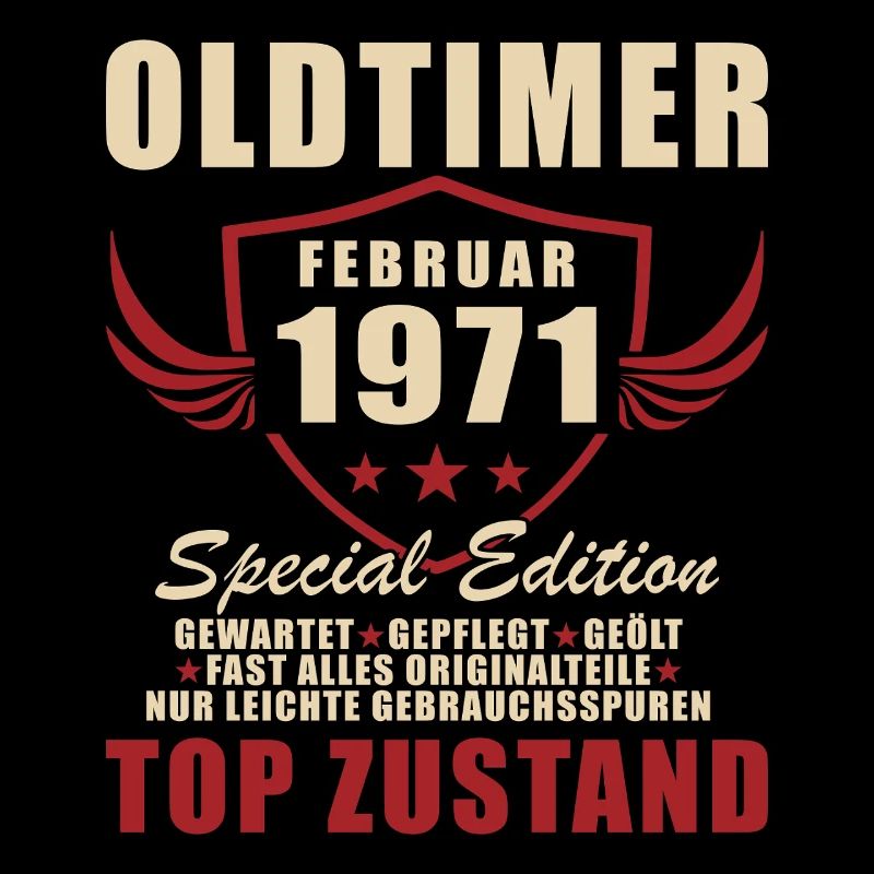 Februar 1971 Geburtstag Oldtimer 1971