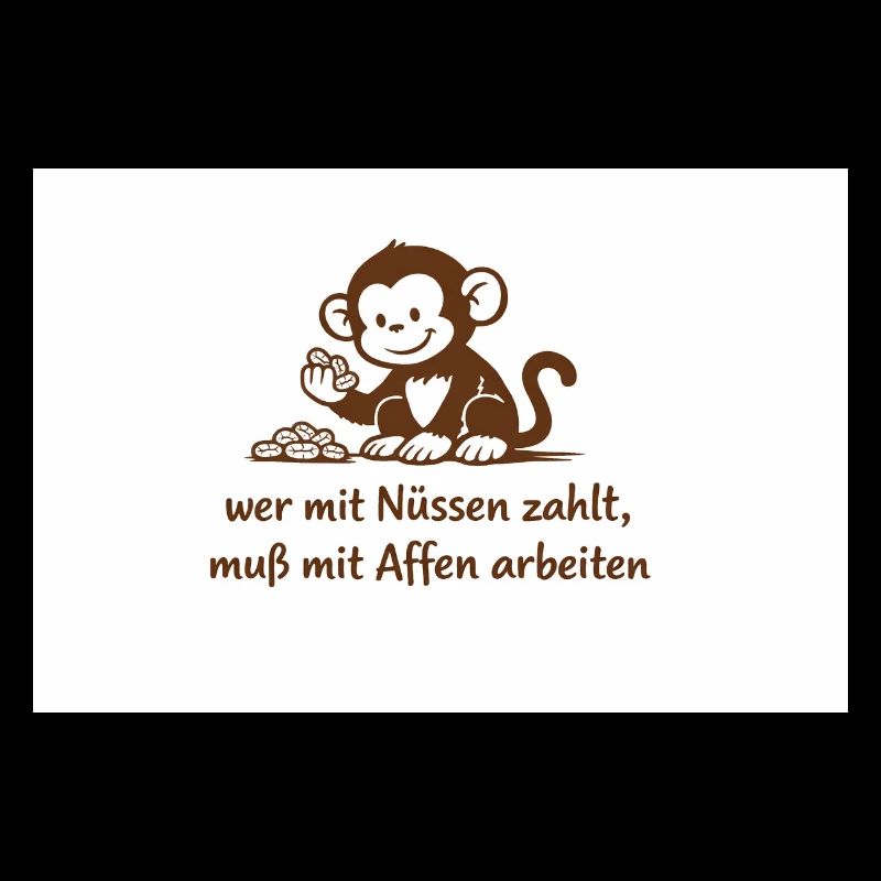 Arbeiteraffe_mit_Erdnuessen
