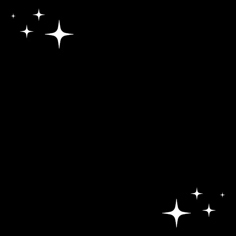 Sparkle Glitter Stars