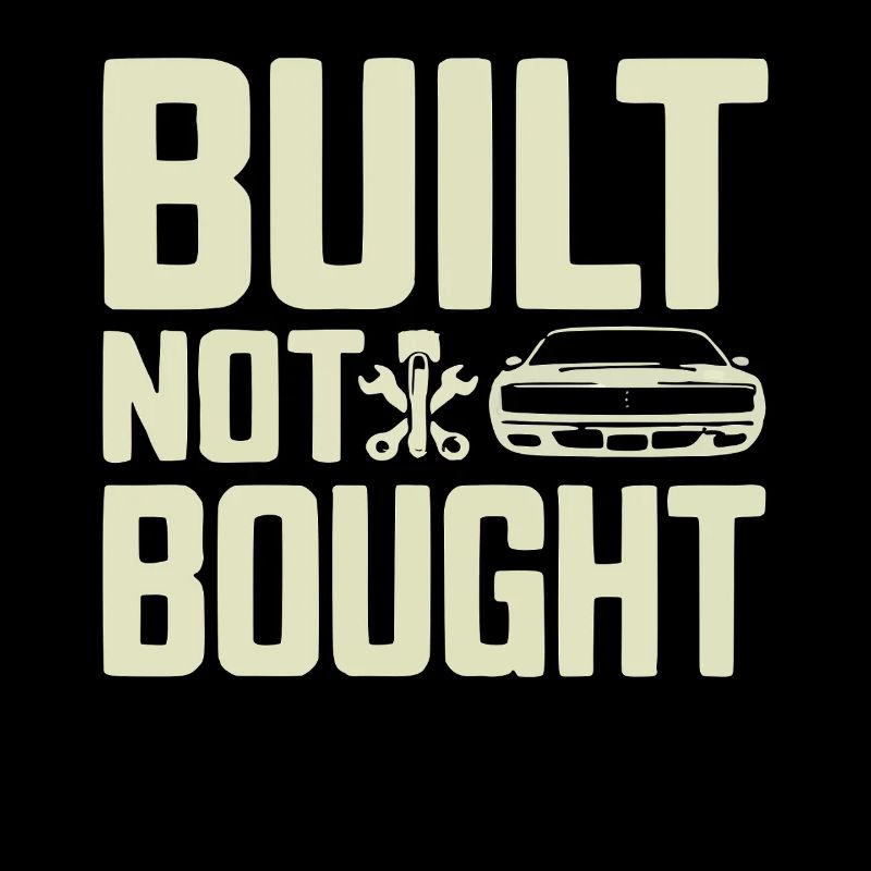 Built Not Bought Screwdriver Statement