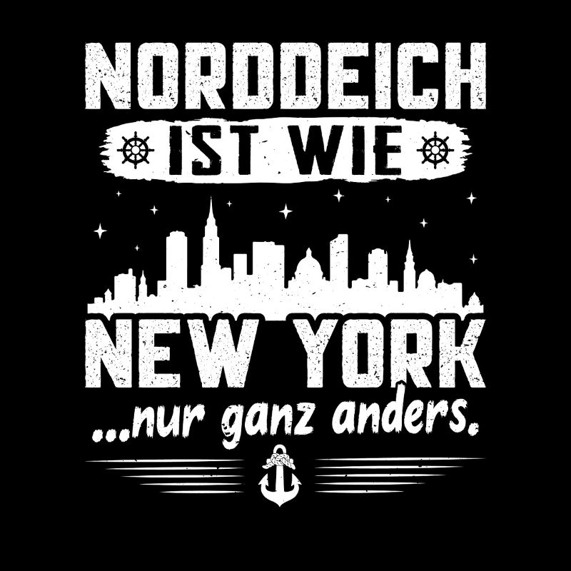 Norddeich, c'est comme New York, mais complètement différent.