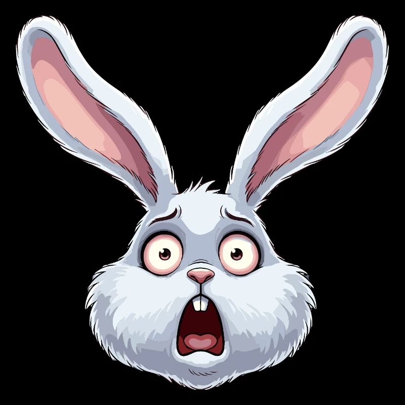 Illustration de bande dessinée de Shock Bunny