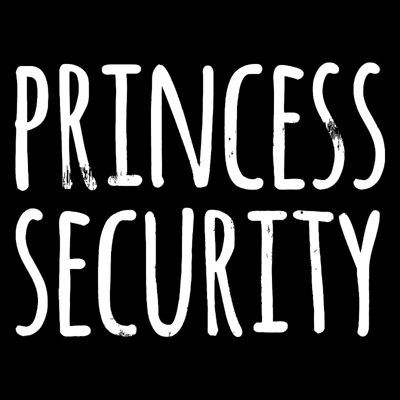 Princess Security Typography