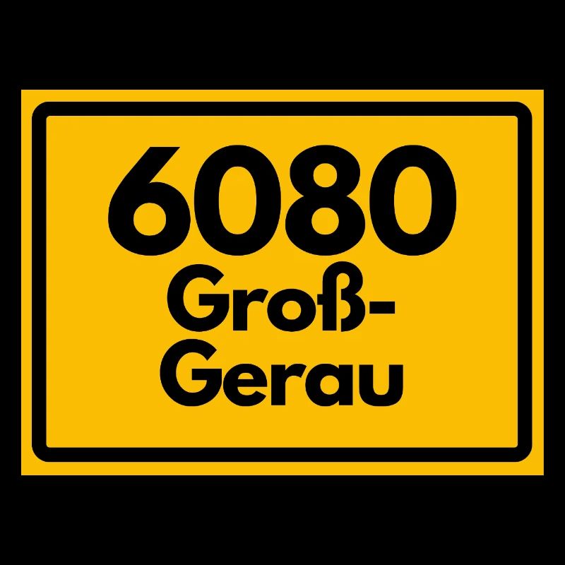 ALTE POSTLEITZAHL PLZ RETRO 6080 GROSS GERAU 