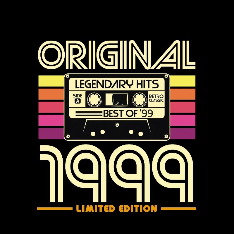 Original 1999 Limited Edition Retro Cassette