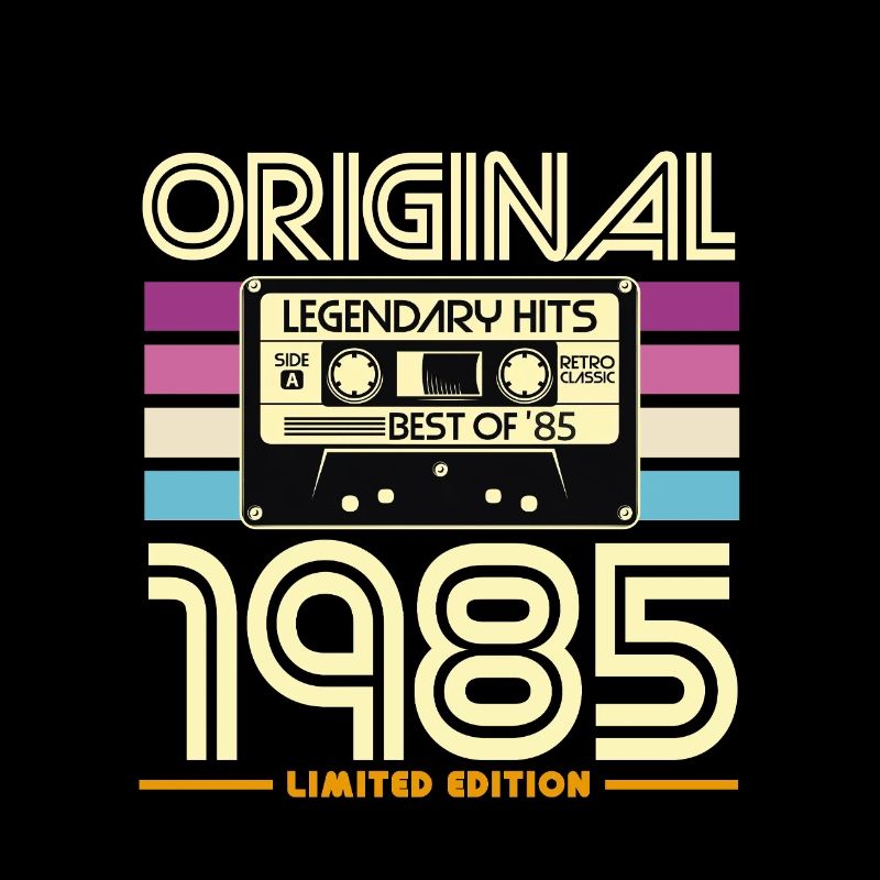 Original 1985 Cassette Retro Tee