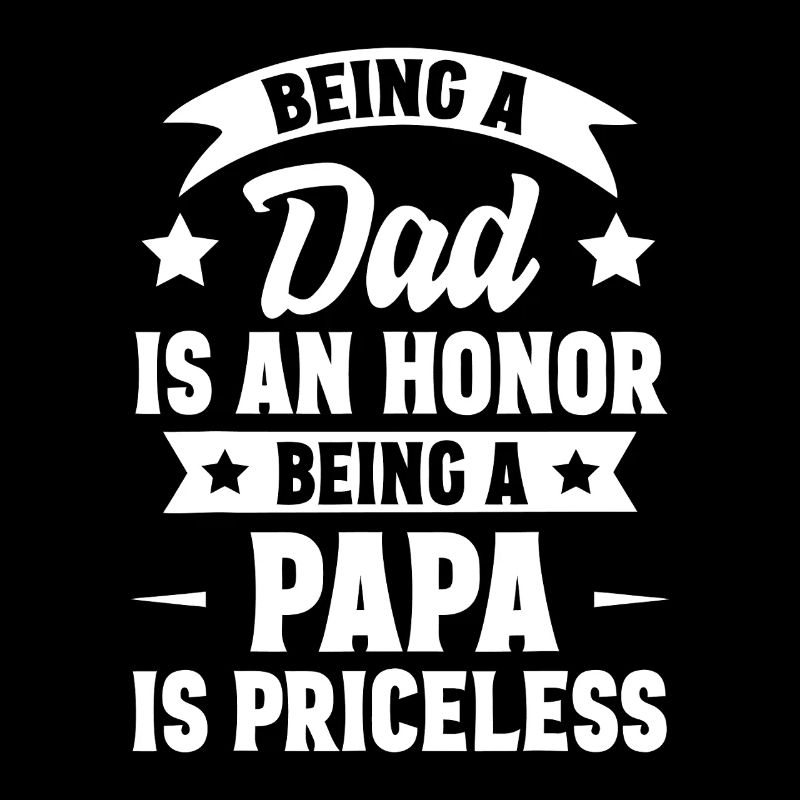 Papa Priceless: Dad Honor Tee