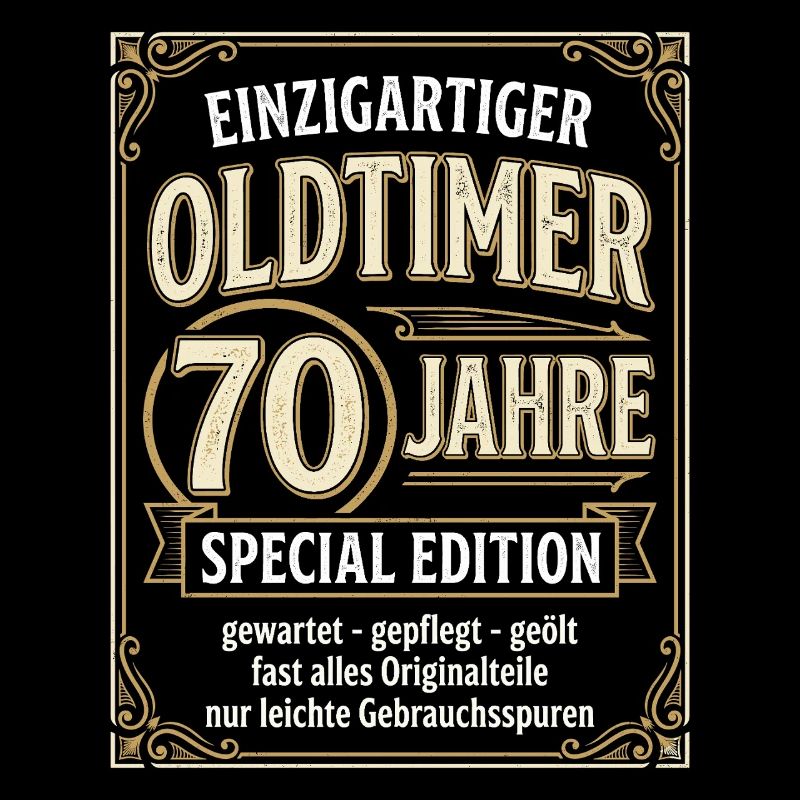 Einzigartiger Oldtimer 70 Jahre Special Edition