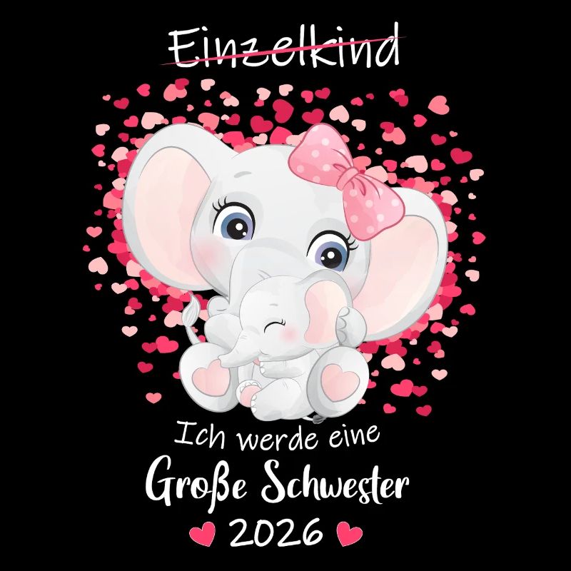 Nachwuchs Verkünden Ich Werde Große Schwester 2026