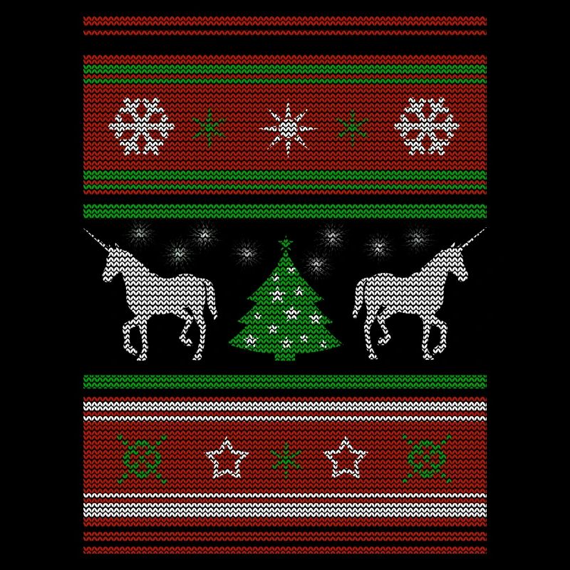 Noël PULL Unicorn