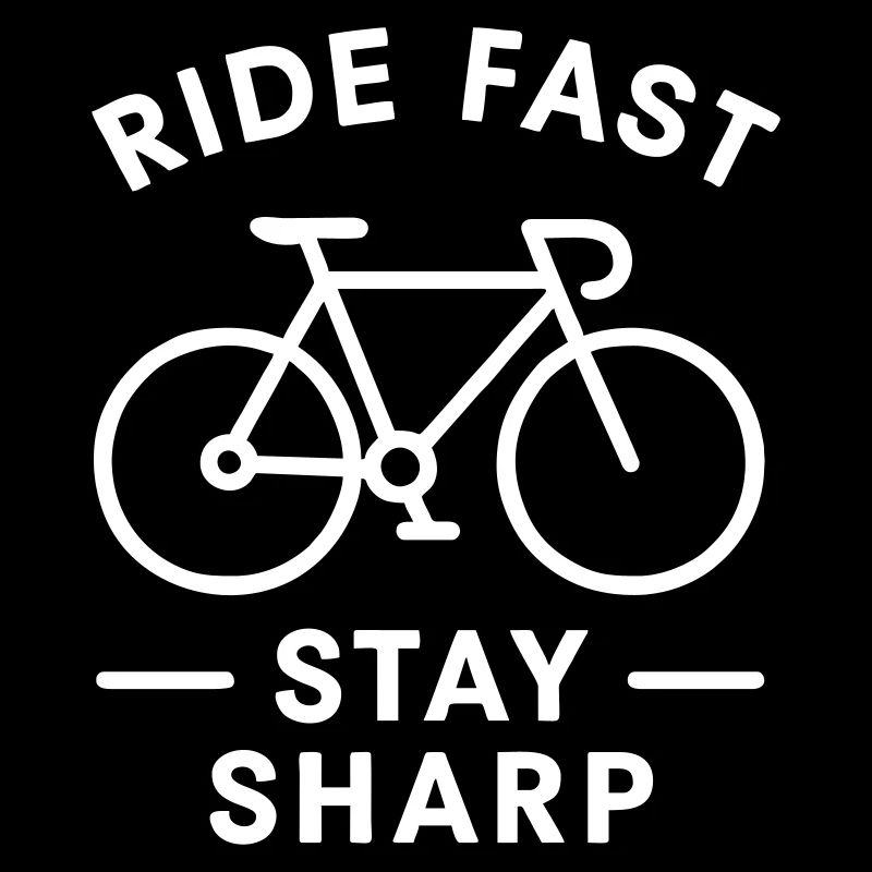 Minimalist Cycling Gift Stylish Humour