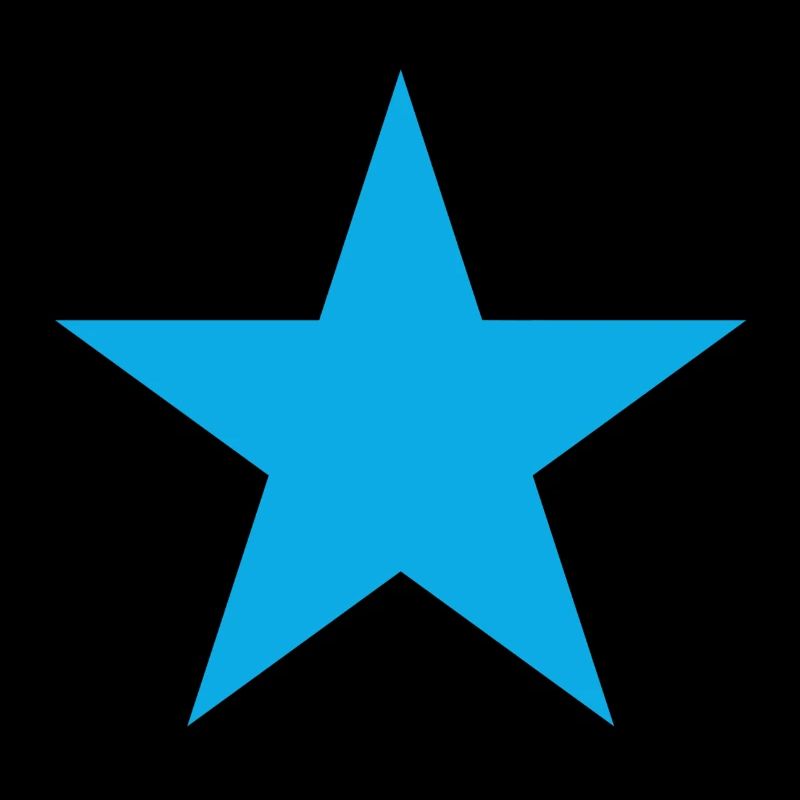 blauer Stern, blue star