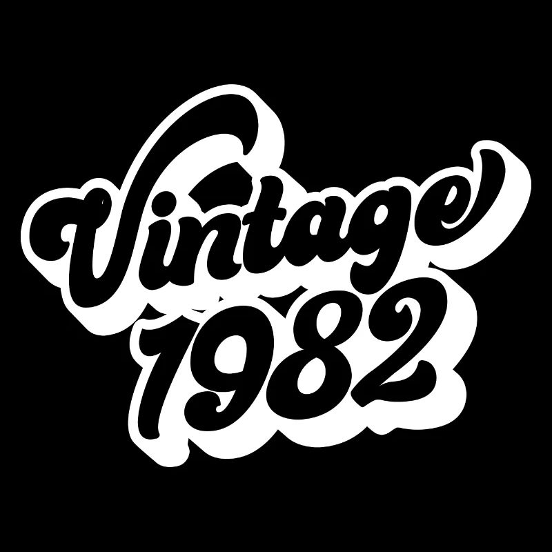 Millésime 1982, 40 ans, cadeau de 40e anniversaire