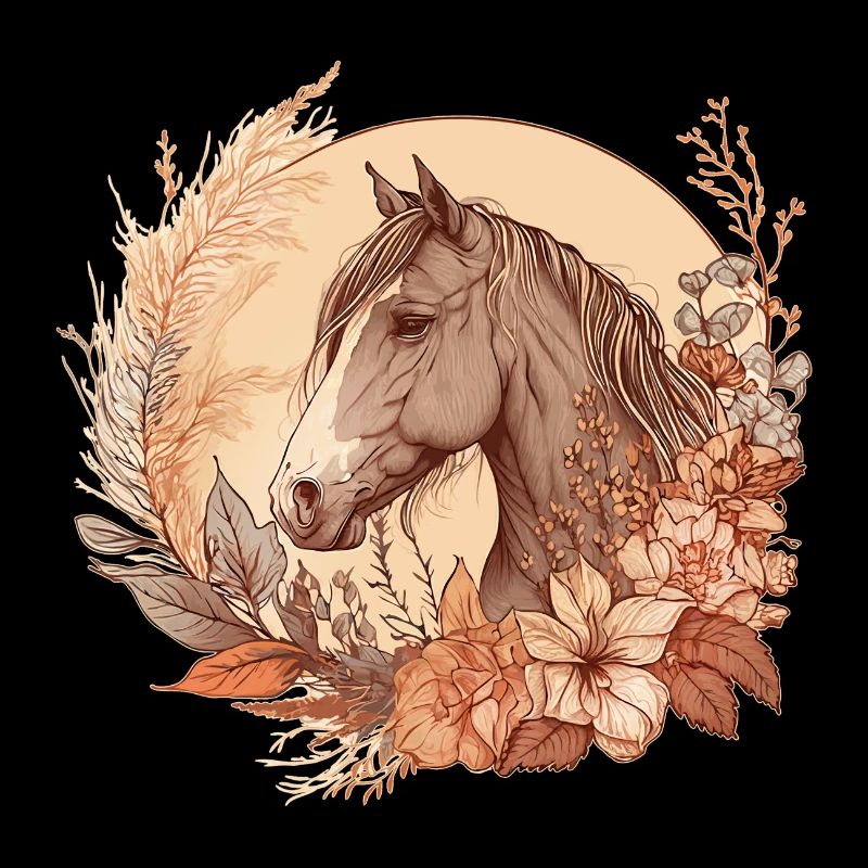 Pferd Boho