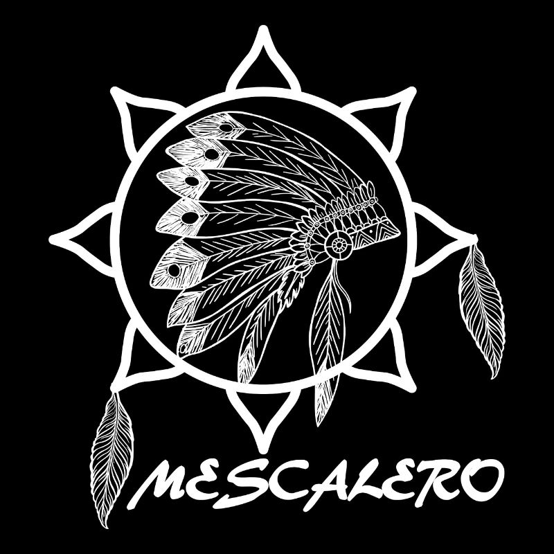 Mescalero Apache Indien - Blanc