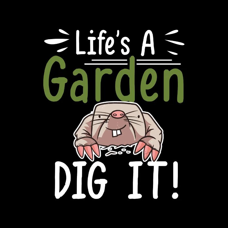 Funny Life's A Garden Mole Problems Chemistry Mole