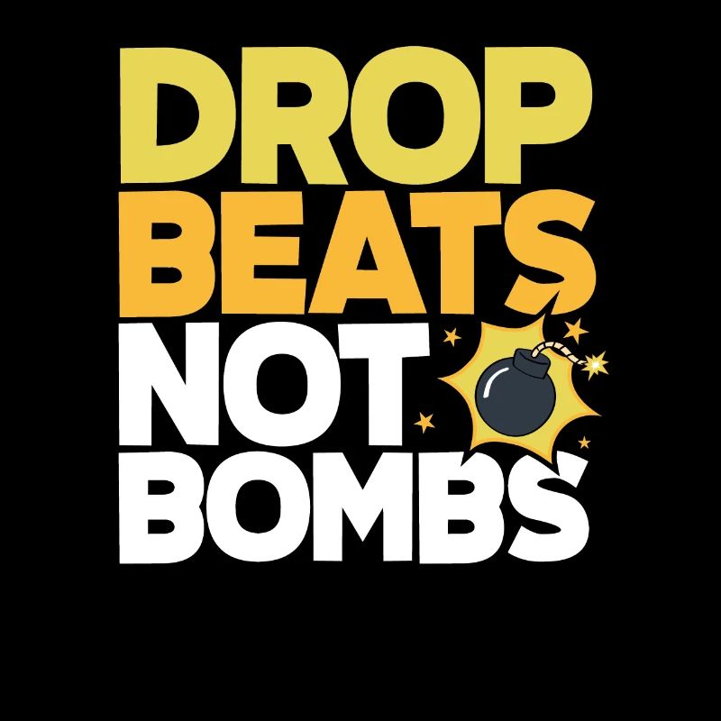 Techno Lover: Drop Beats Not Bombs Stil