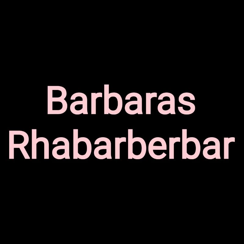 Bar à la rhubarbe de Barbara