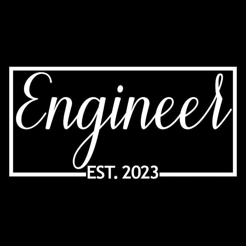 Engineer Est. 2023 Graduation Engineering Student