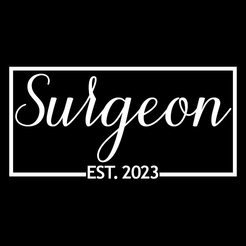 Chirurg Est. 2023 Absolvent Surgeon Doctor Student