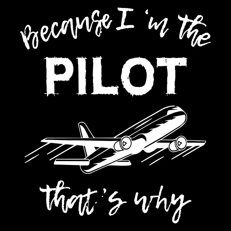 Because Im The Pilot That s Why