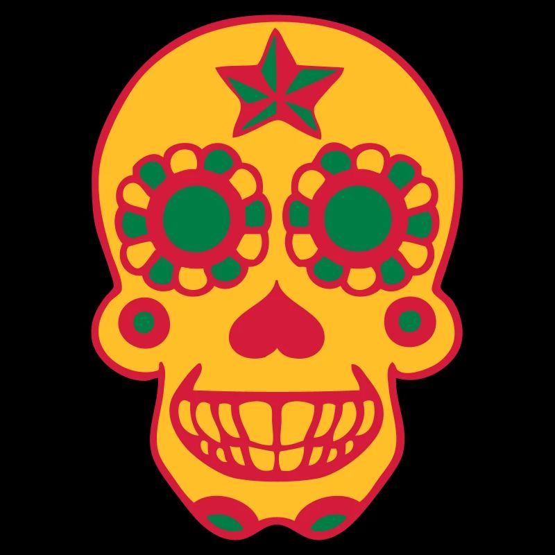 Mexican skull Calavera skull dead