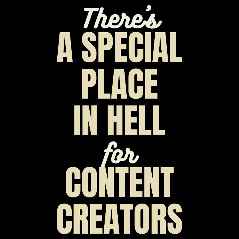 Special Place in Hell - Funny Creator Quote -Light