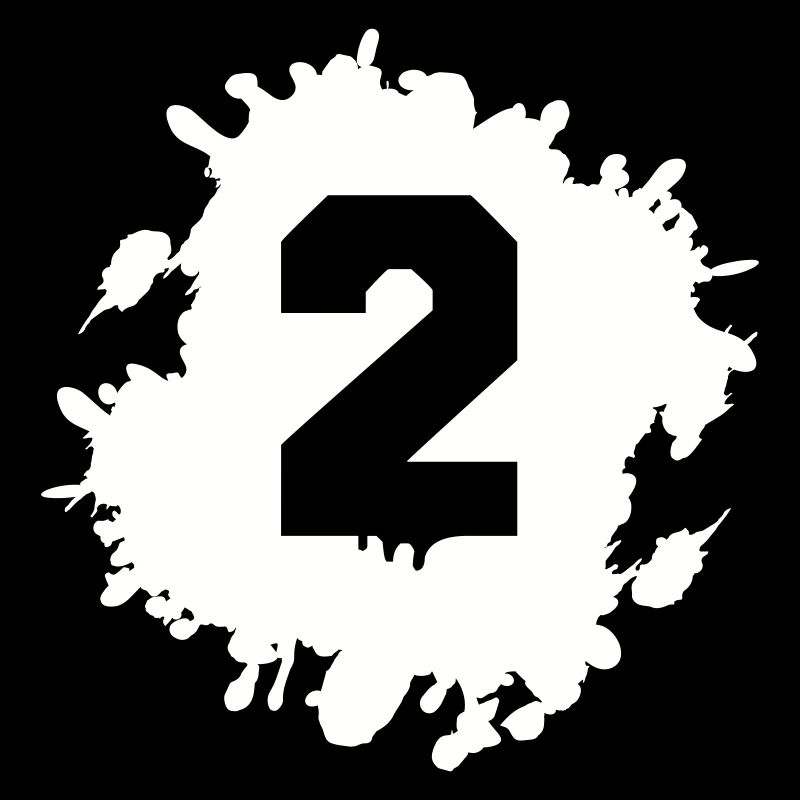 2 klecks