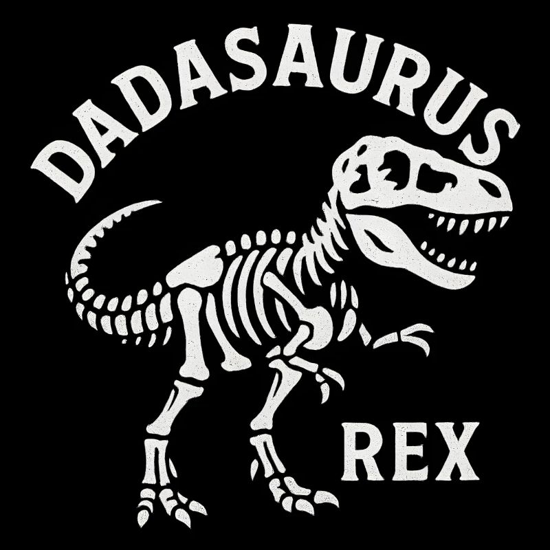 Daddysaurus Rex T-Rex Dinosaur Dad Gift
