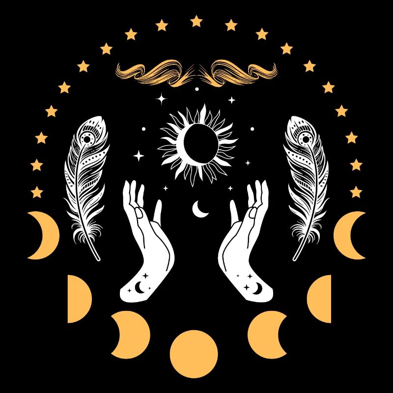 Wicca hands - Witch amulet