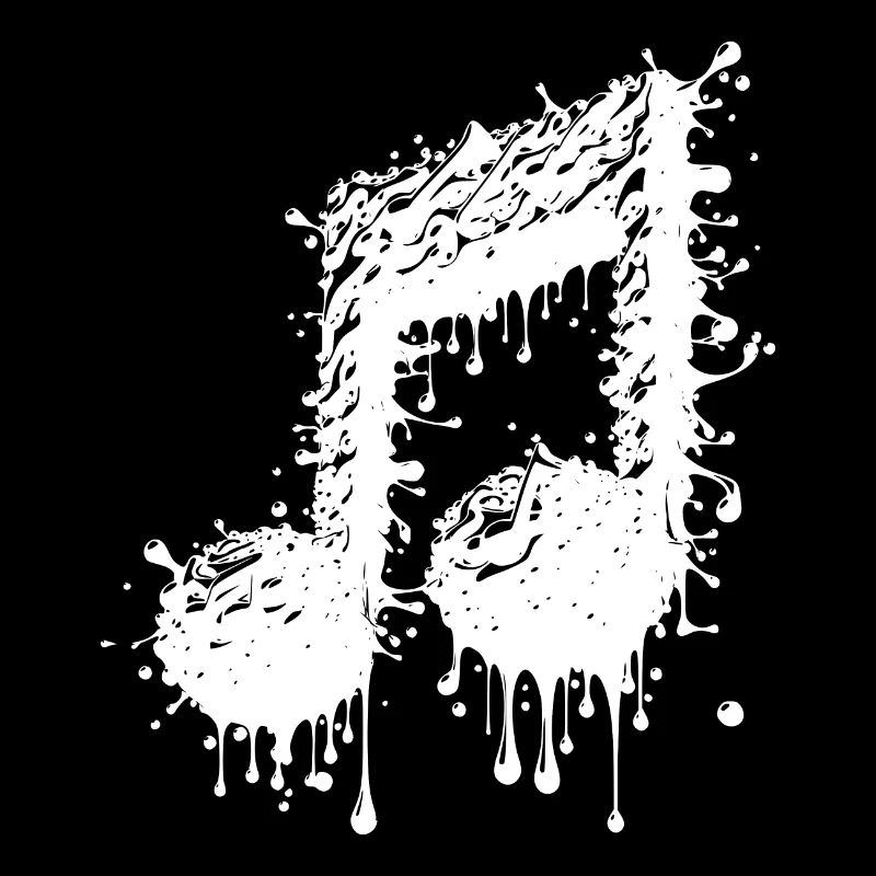 Liquid Music Eighth Notes Scale