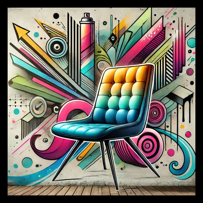 Stol Graffiti Møbler Sælger