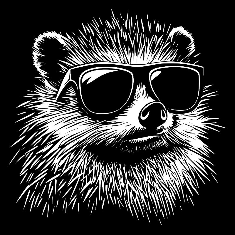 Lunettes de soleil hérisson