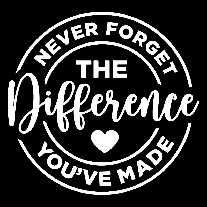 Never Forget the Difference