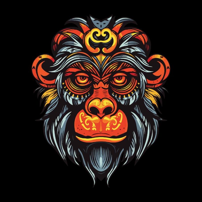 Portrait de singe