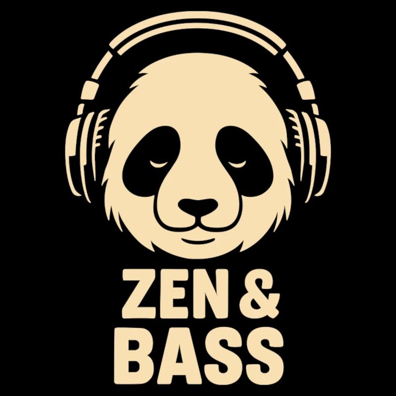 Panda avec un casque