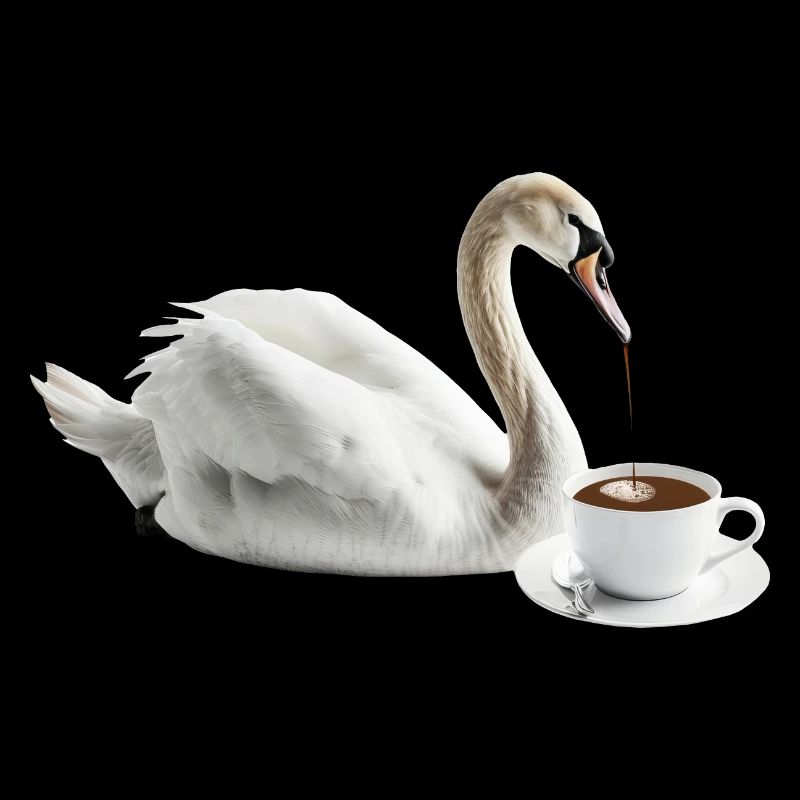 Schwan Kaffee