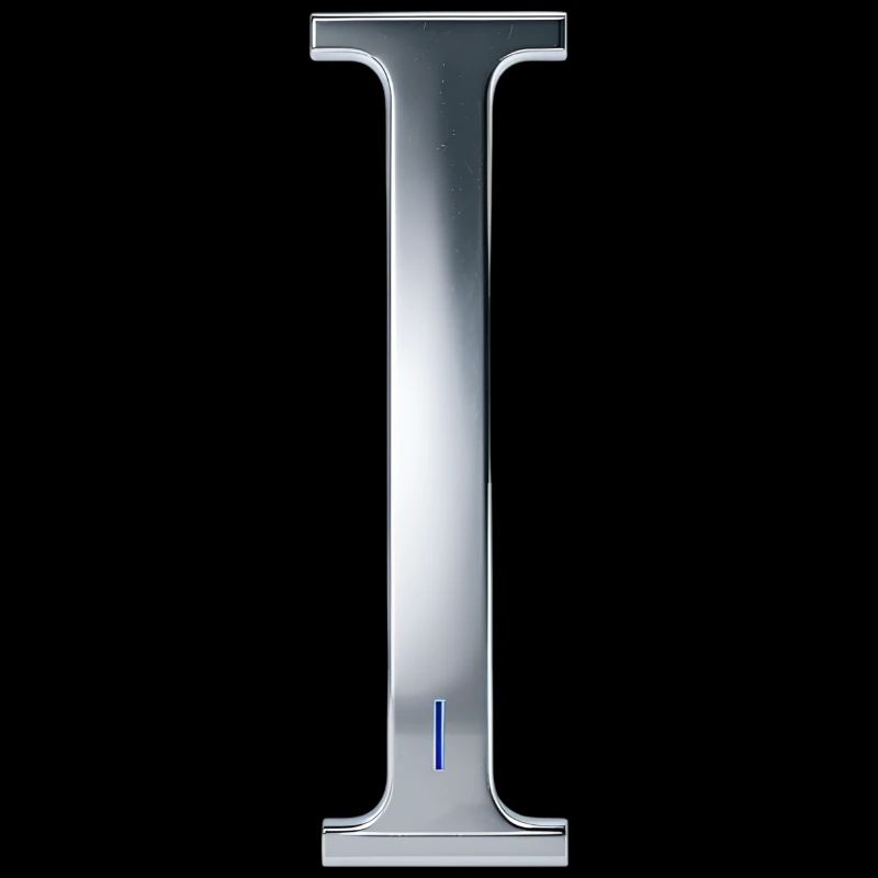 Chrome ,, I " Metallic
