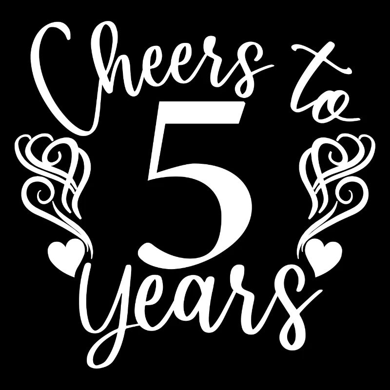 Vive le 5e anniversaire de 5 ans