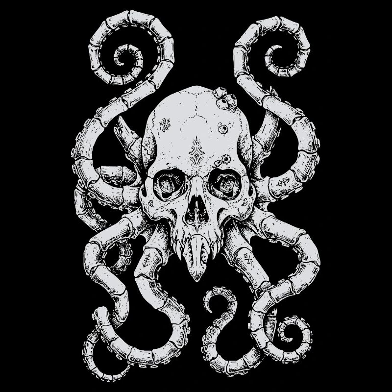Kraken Skull Tide