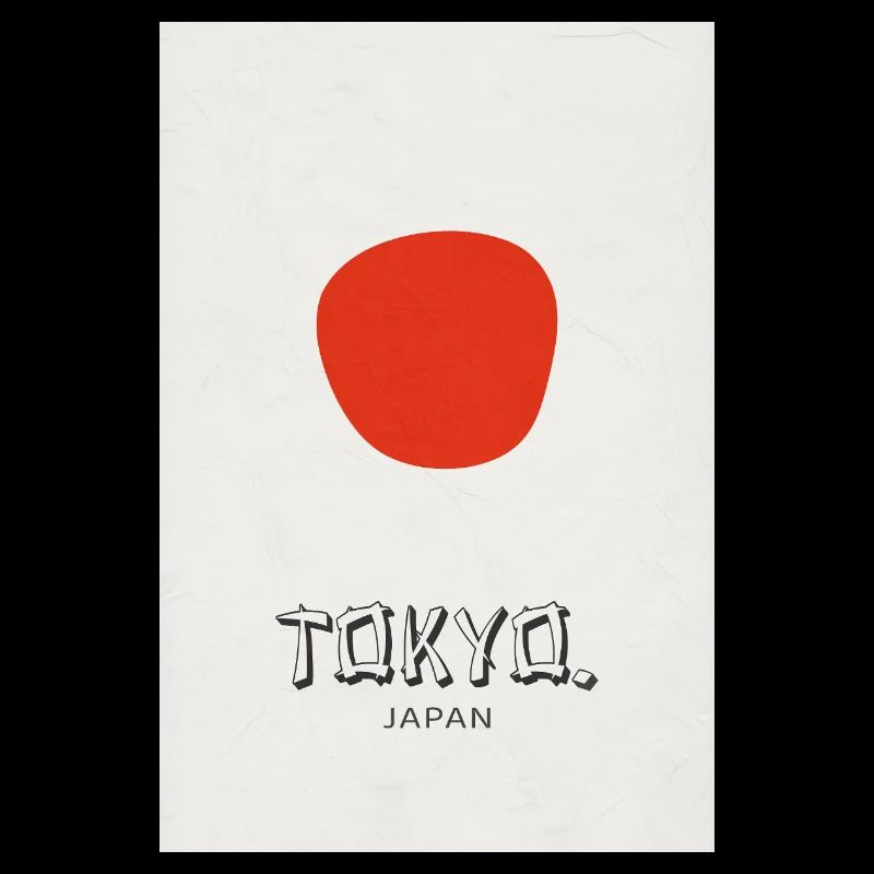 Tokyo Poster – Modern Design Statement