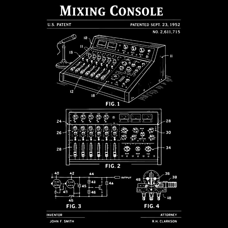 Blueprint Mixing Console