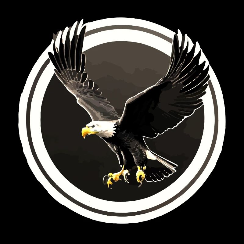Logo Eagle en rond