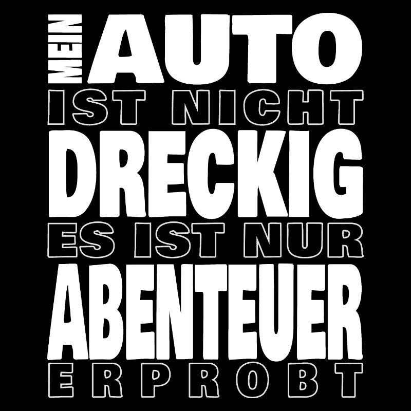 Mein Auto ist nicht dreckig white