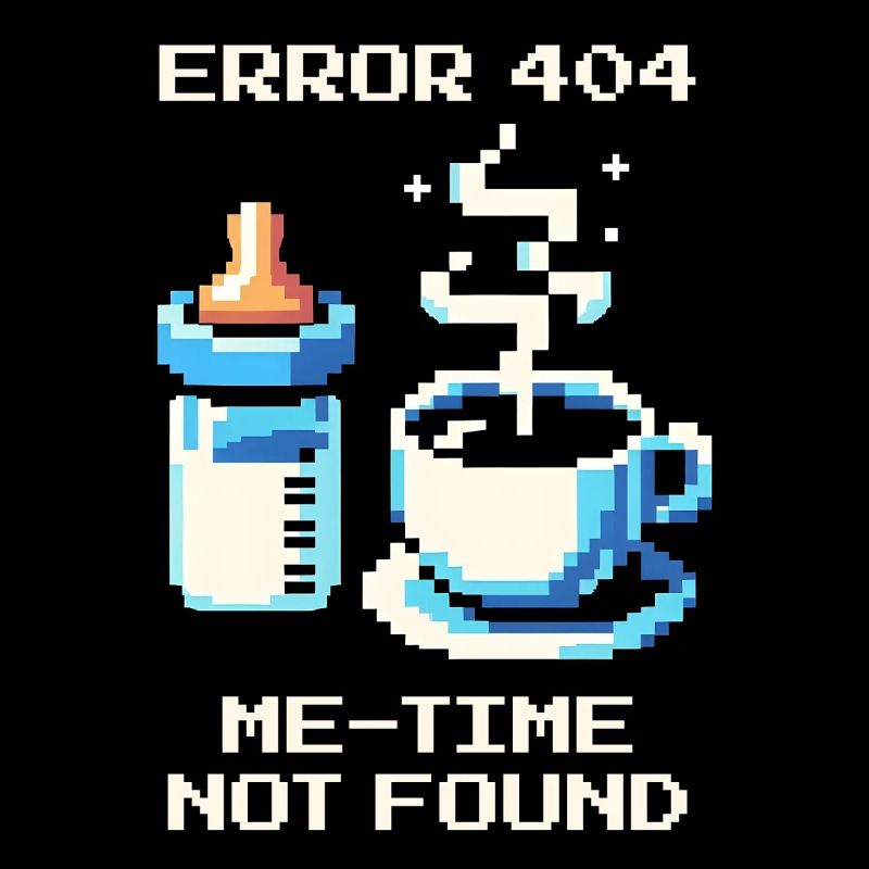 Error 404: Me-Time fehlt | Mama, Kaffee, Alltag