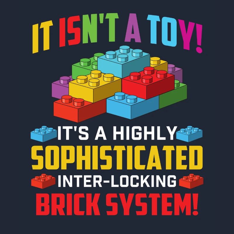 Sophisticated Interlocking Brick System Humor